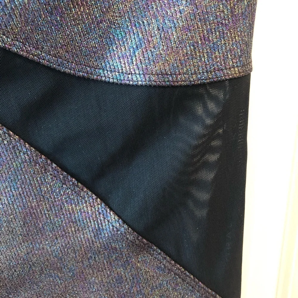 Koral Metallic One Sleeve Bodysuit - Picture 7 of 16